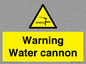 WV7811: Warning Water cannon