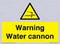 WV7811: Warning Water cannon