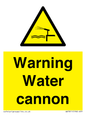 WV7811: Warning Water cannon