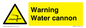 WV7811: Warning Water cannon