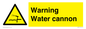 WV7811: Warning Water cannon