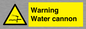 WV7811: Warning Water cannon