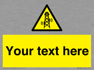 WV7823: Custom warning RF radiation transmitter