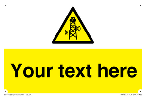WV7823: Custom warning RF radiation transmitter