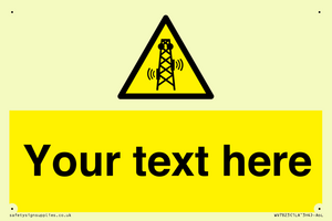 WV7823: Custom warning RF radiation transmitter