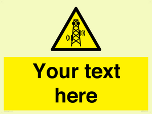 WV7823: Custom warning RF radiation transmitter