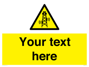 WV7823: Custom warning RF radiation transmitter