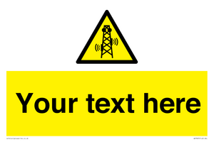 WV7823: Custom warning RF radiation transmitter