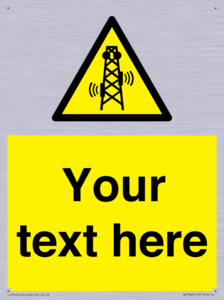 WV7823: Custom warning RF radiation transmitter