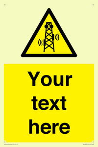 WV7823: Custom warning RF radiation transmitter