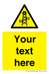 WV7823: Custom warning RF radiation transmitter