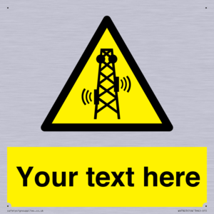WV7823: Custom warning RF radiation transmitter
