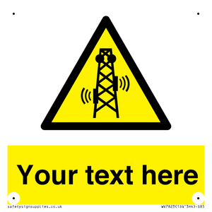 WV7823: Custom warning RF radiation transmitter
