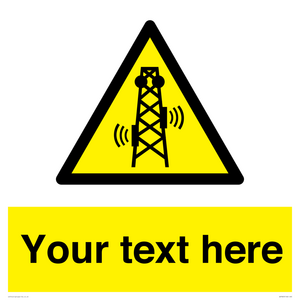 WV7823: Custom warning RF radiation transmitter