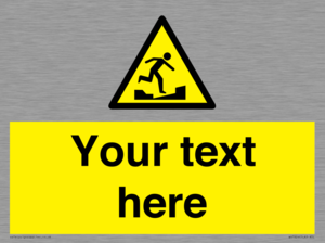 WV7824: Custom warning uneven surface