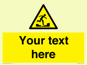 WV7824: Custom warning uneven surface