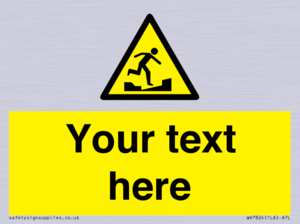 WV7824: Custom warning uneven surface