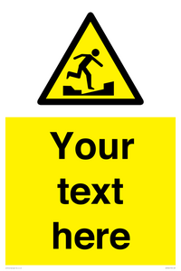 WV7824: Custom warning uneven surface