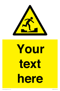 WV7824: Custom warning uneven surface