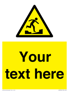 WV7824: Custom warning uneven surface