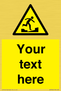 WV7824: Custom warning uneven surface