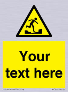 WV7824: Custom warning uneven surface