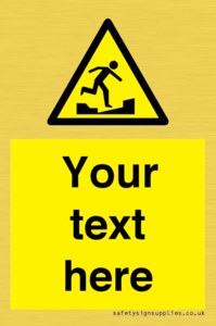 WV7824: Custom warning uneven surface