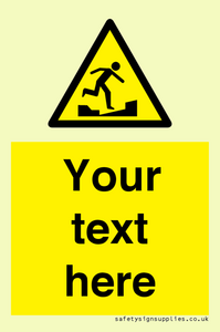 WV7824: Custom warning uneven surface