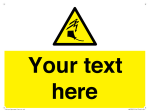 WV7825: Custom warning kite flying near powerlines