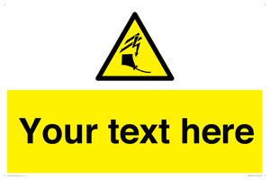 WV7825: Custom warning kite flying near powerlines