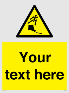 WV7825: Custom warning kite flying near powerlines