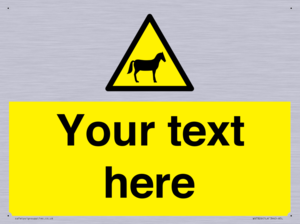 WV7826: Custom warning horses