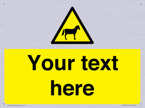WV7826: Custom warning horses