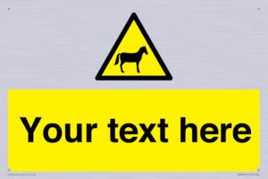 WV7826: Custom warning horses