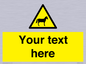 WV7826: Custom warning horses