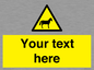 WV7826: Custom warning horses