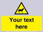 WV7826: Custom warning horses