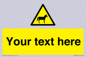 WV7826: Custom warning horses