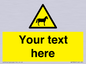 WV7826: Custom warning horses