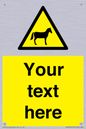 WV7826: Custom warning horses