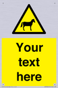WV7826: Custom warning horses