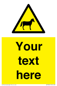 WV7826: Custom warning horses