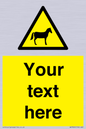 WV7826: Custom warning horses