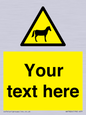 WV7826: Custom warning horses
