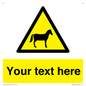 WV7826: Custom warning horses