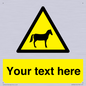 WV7826: Custom warning horses