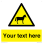 WV7826: Custom warning horses