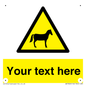 WV7826: Custom warning horses
