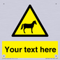 WV7826: Custom warning horses