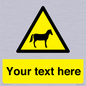 WV7826: Custom warning horses